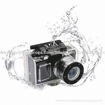 1.5-inch 5.0MP Waterproof Sports DV Camera, H.264 Codec